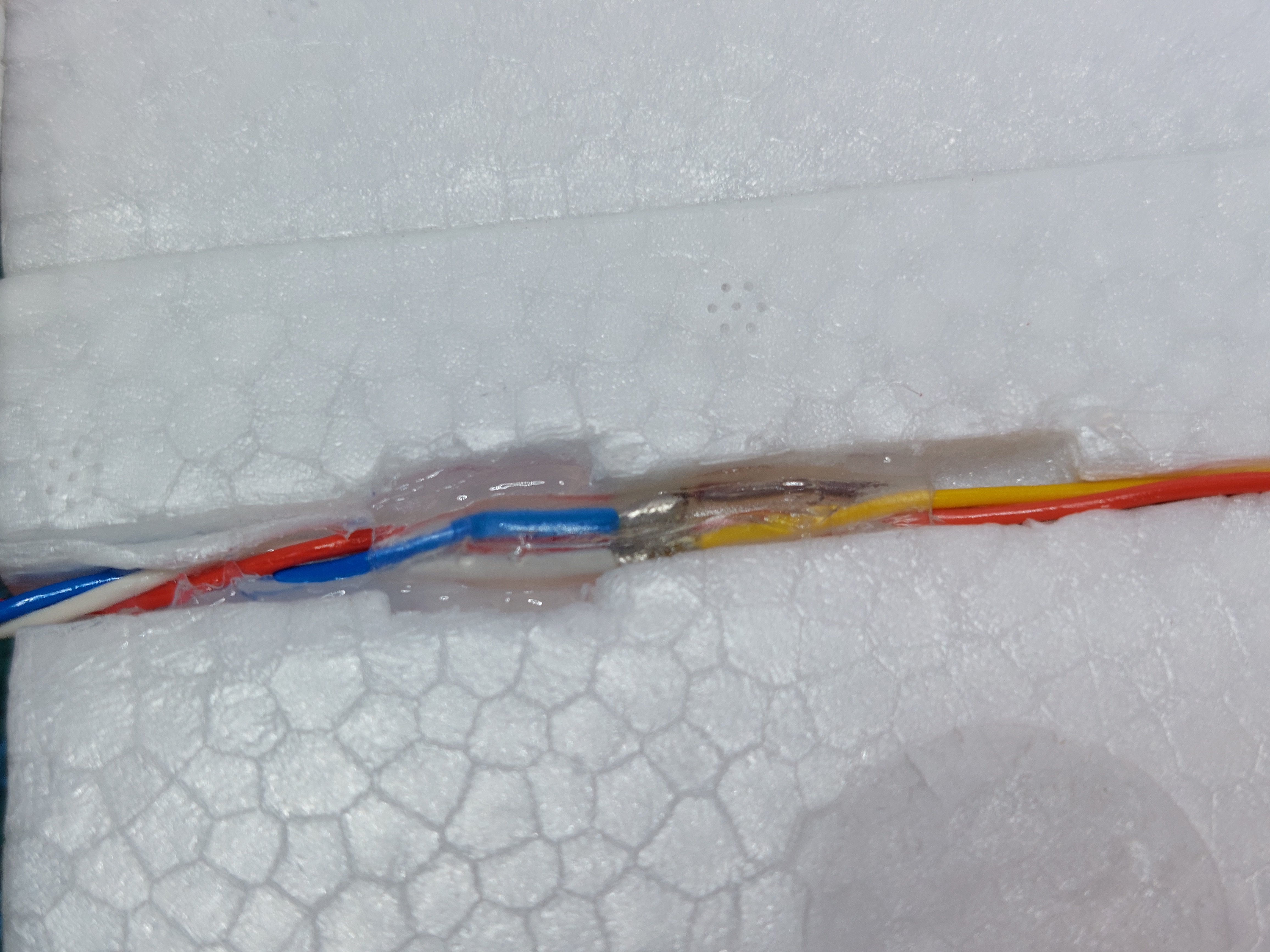 Also fix the cables with silicon